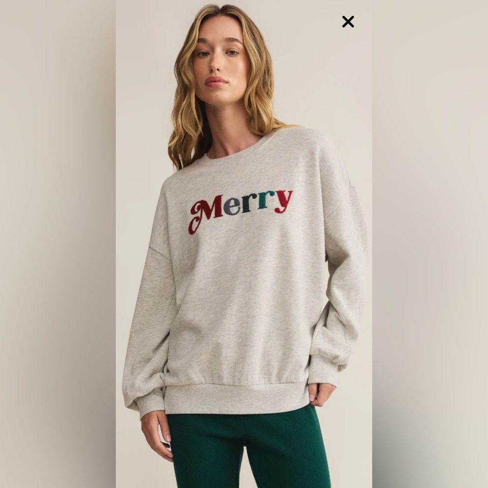 Z Supply Merry Sweatshirt